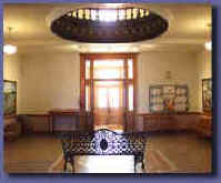 Lobby of courthouse.